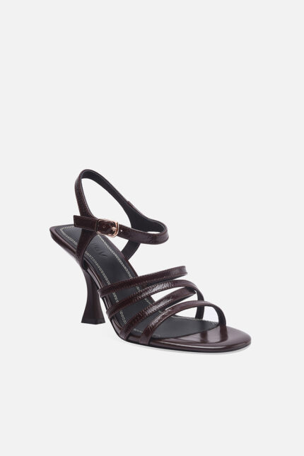 Real leather summer open toed sandals for women